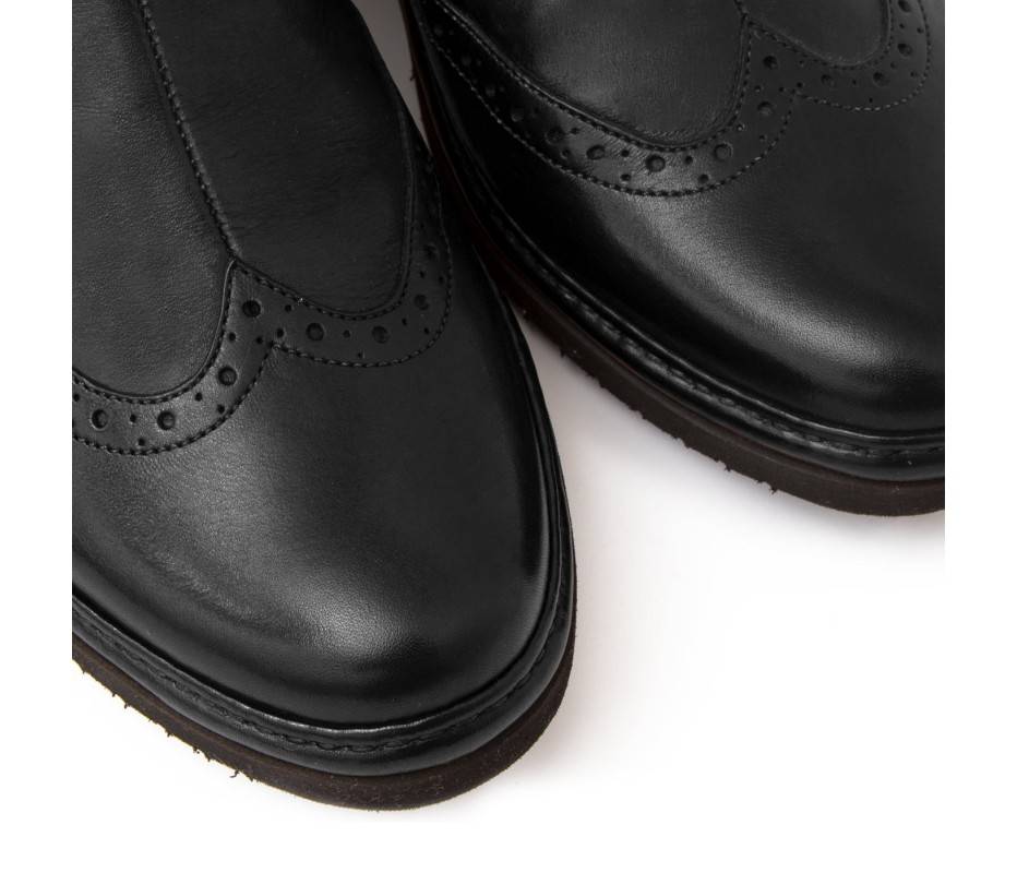 Pakerson STIVALETTO COLLODI PELLE NERA Vendita