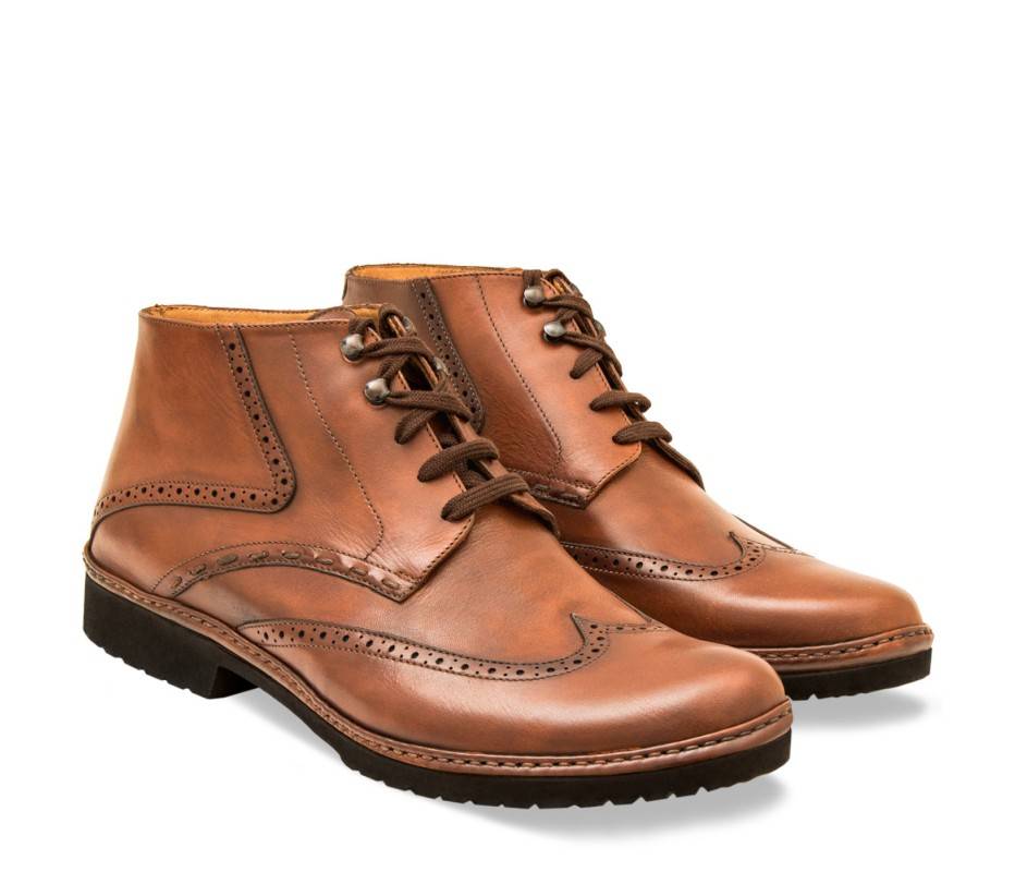 Pakerson POLACCHINO CERTALDO PELLE MARRONE TAN Fino Al -60%