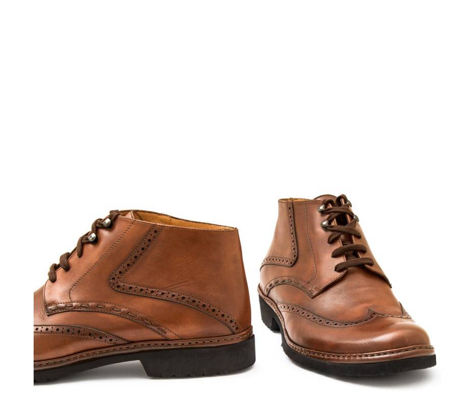 Pakerson POLACCHINO CERTALDO PELLE MARRONE TAN Fino Al -60%