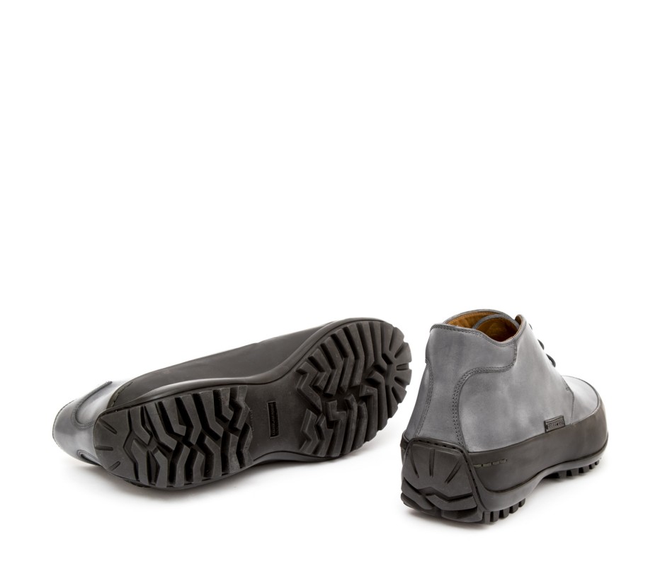 Pakerson POLACCHINO MONTALCINO PELLE GRIGIO SMOG Sconto
