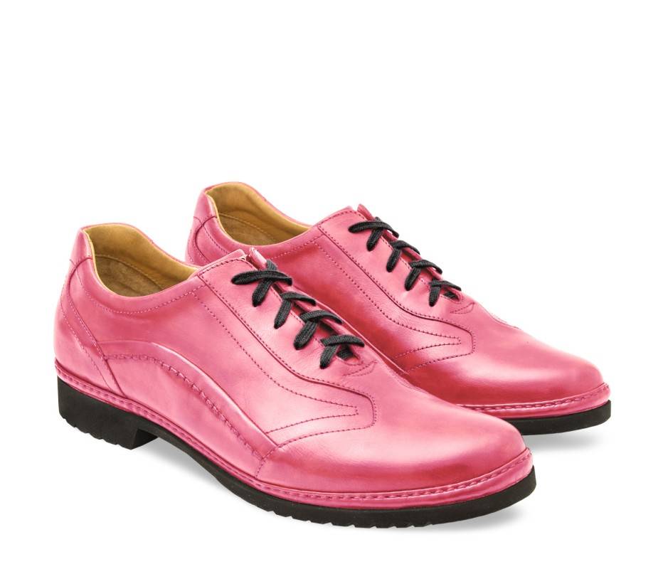 Pakerson DERBY PIENZA PELLE ROSA Vendite Flash