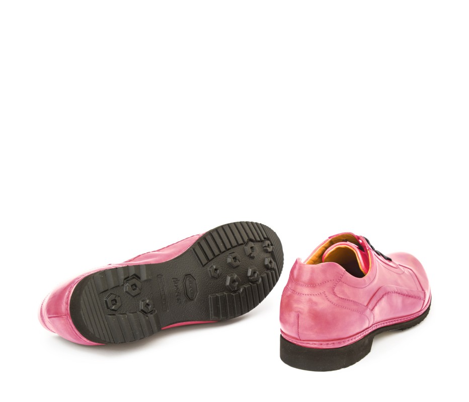 Pakerson DERBY PIENZA PELLE ROSA Vendite Flash
