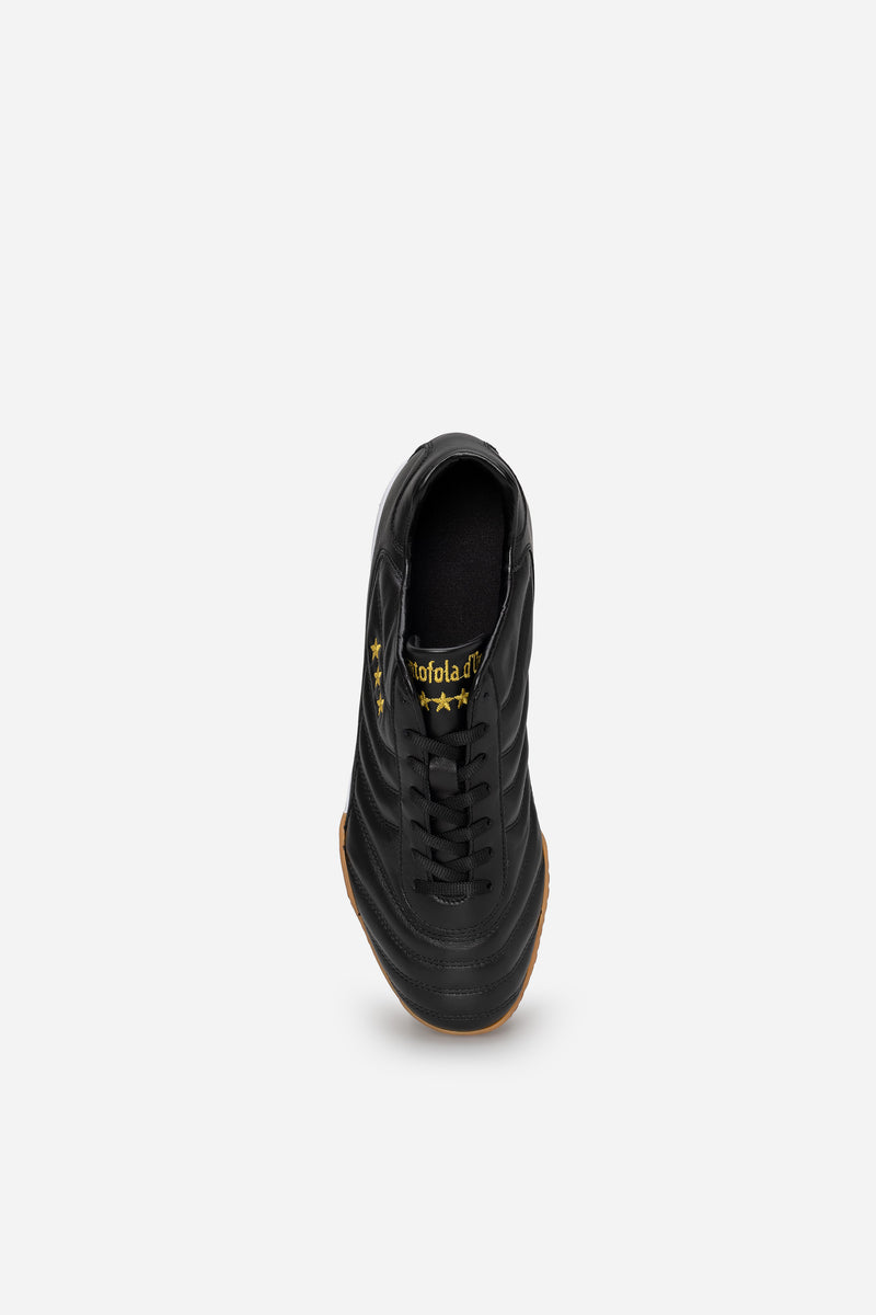 Pantofola Doro Scarpe da calcio Indoor in pelle Derby Italia