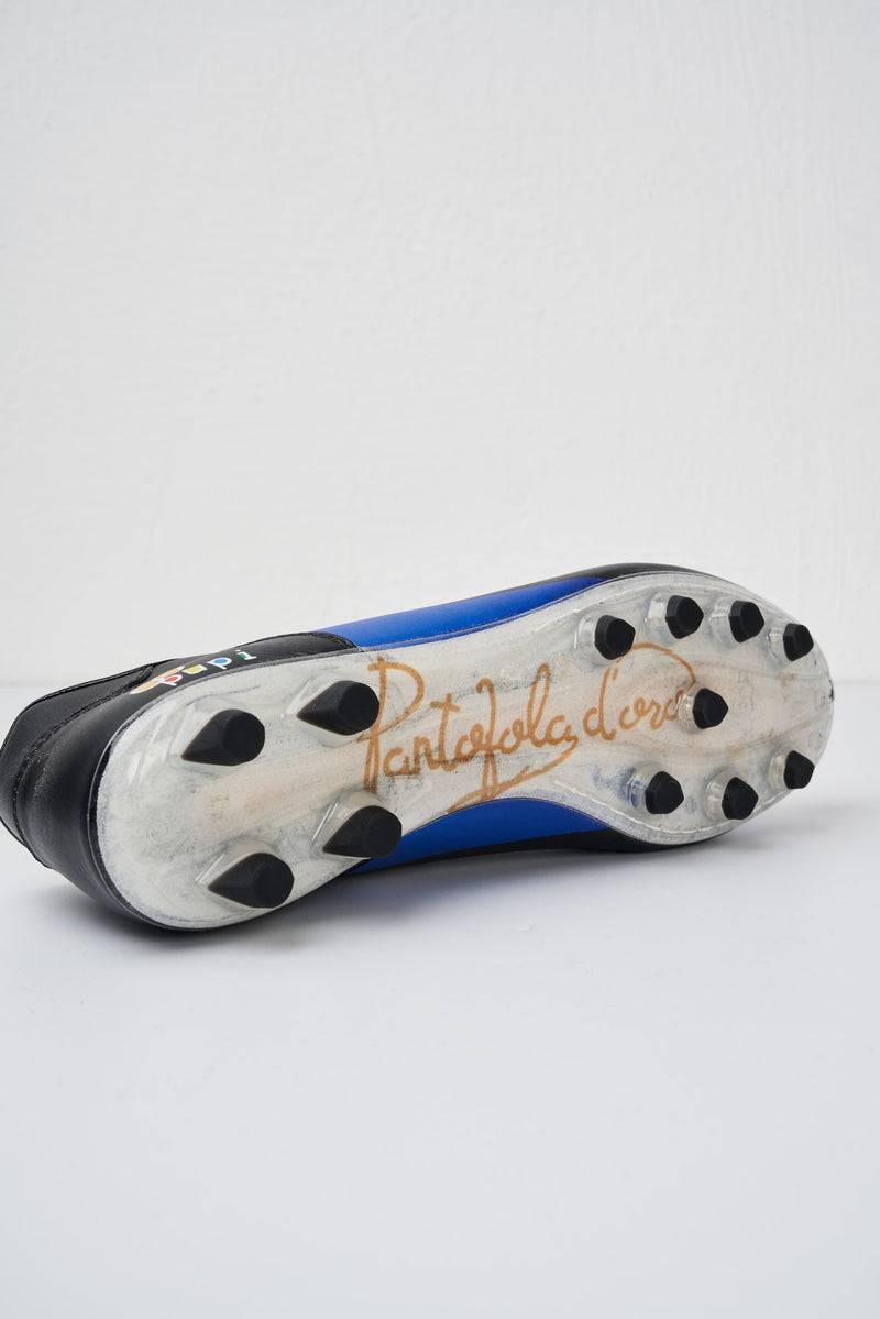 Pantofola Doro Scarpe da calcio in pelle Lazzarini x PUPI Nuovo