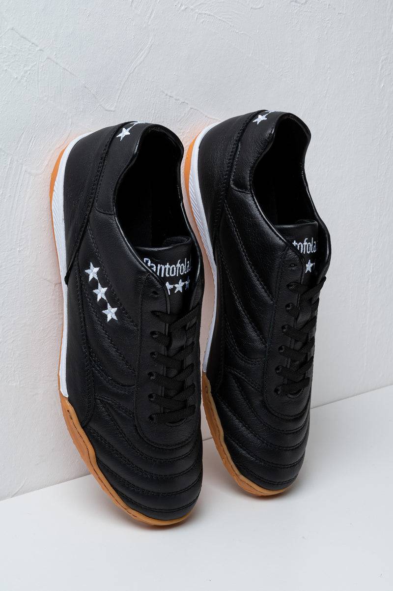 Pantofola Doro Scarpe da calcio Indoor in pelle Alloro Italia