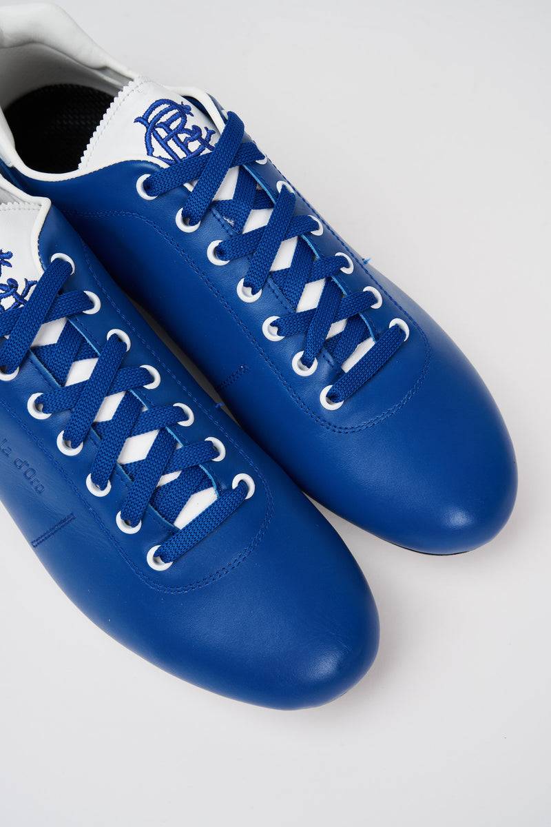 Pantofola Doro Scarpe da calcio in pelle Lazzarini x GLASGOW RANGERS Sconto