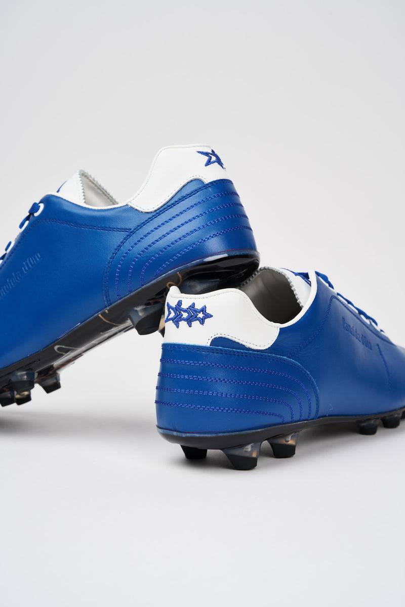 Pantofola Doro Scarpe da calcio in pelle Lazzarini x GLASGOW RANGERS Sconto