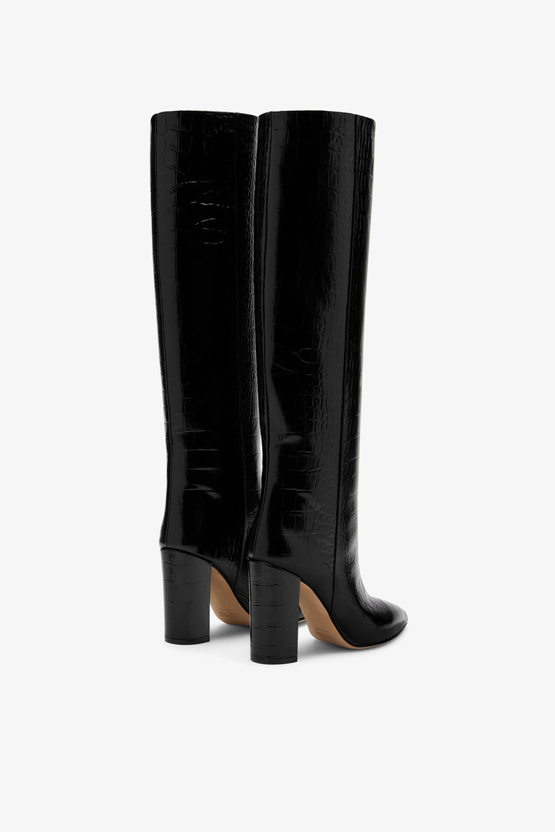 Paris Texas Block Heel Boot Italy