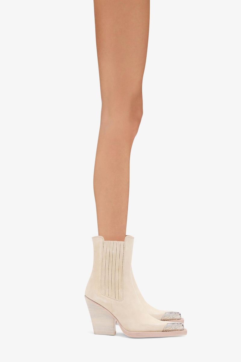 Paris Texas Dallas Embellished Toe Ankle Boot Negozio
