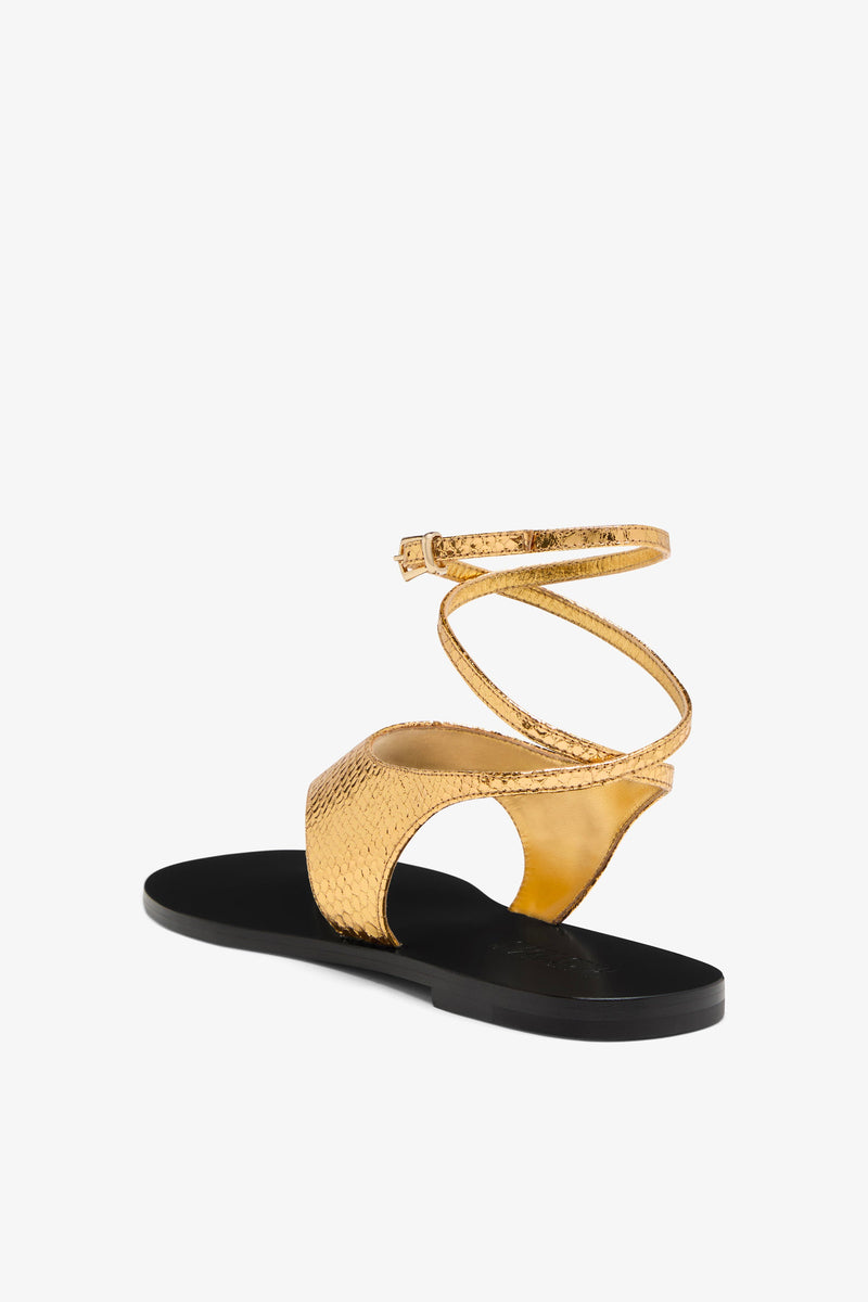 Paris Texas Amalfi Flat Sandal Consegna Veloce