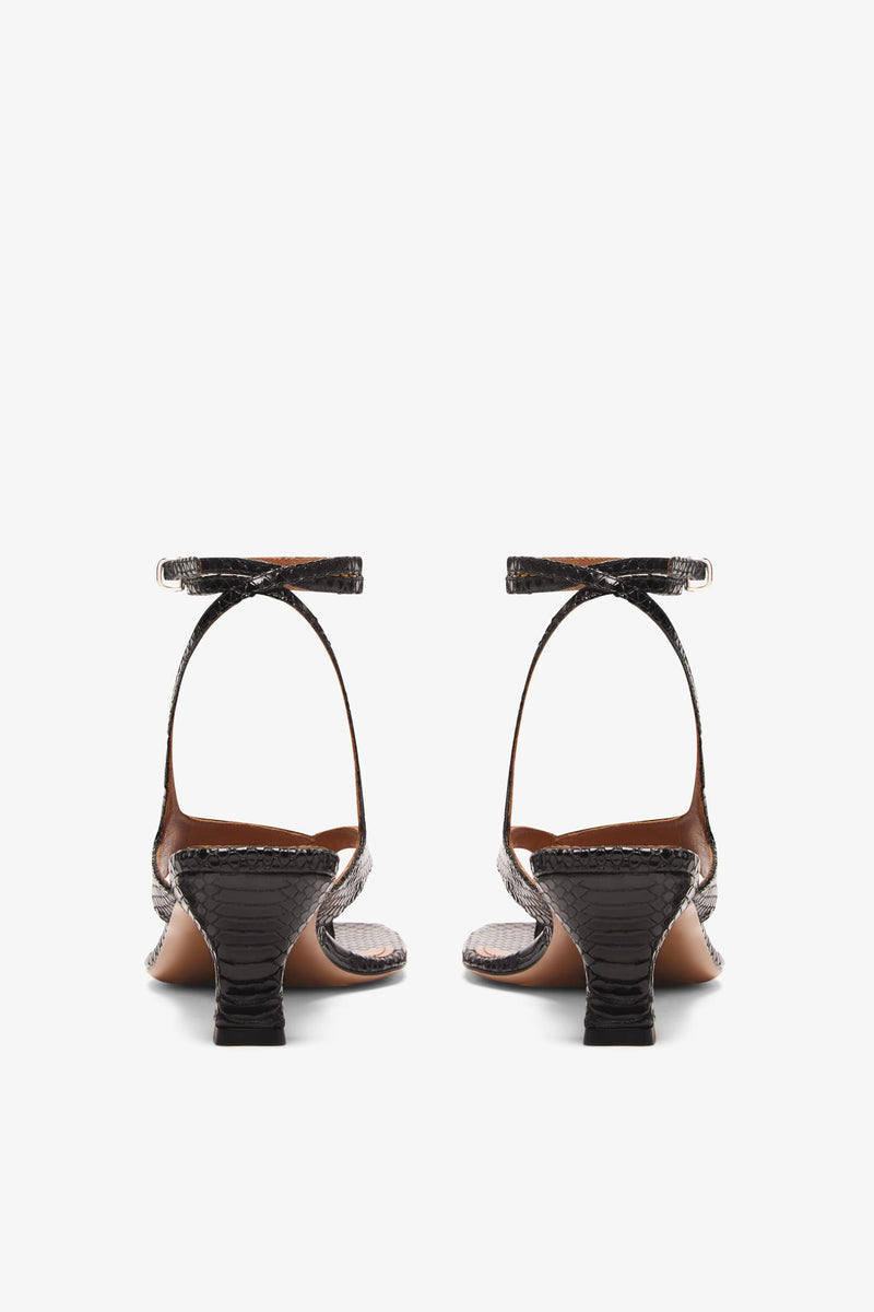Paris Texas Portofino Lace Up Sandal Economico