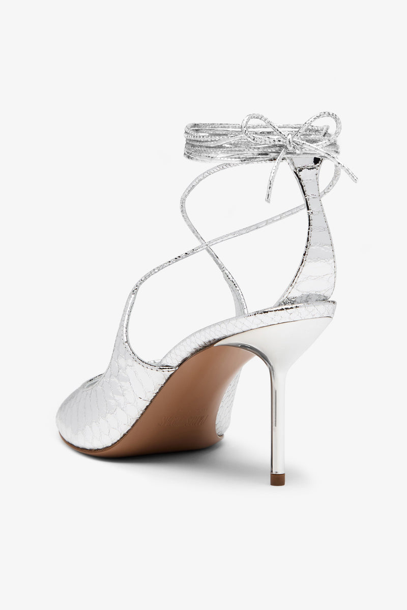 Paris Texas Loulou Lace Up Sandal 70 In Vendita