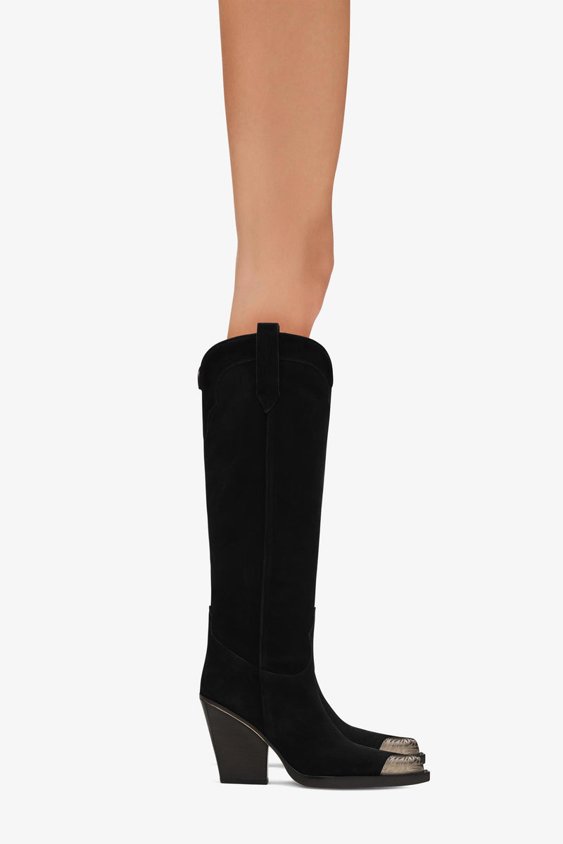 Paris Texas El Dorado Embellished Toe Boot Presa