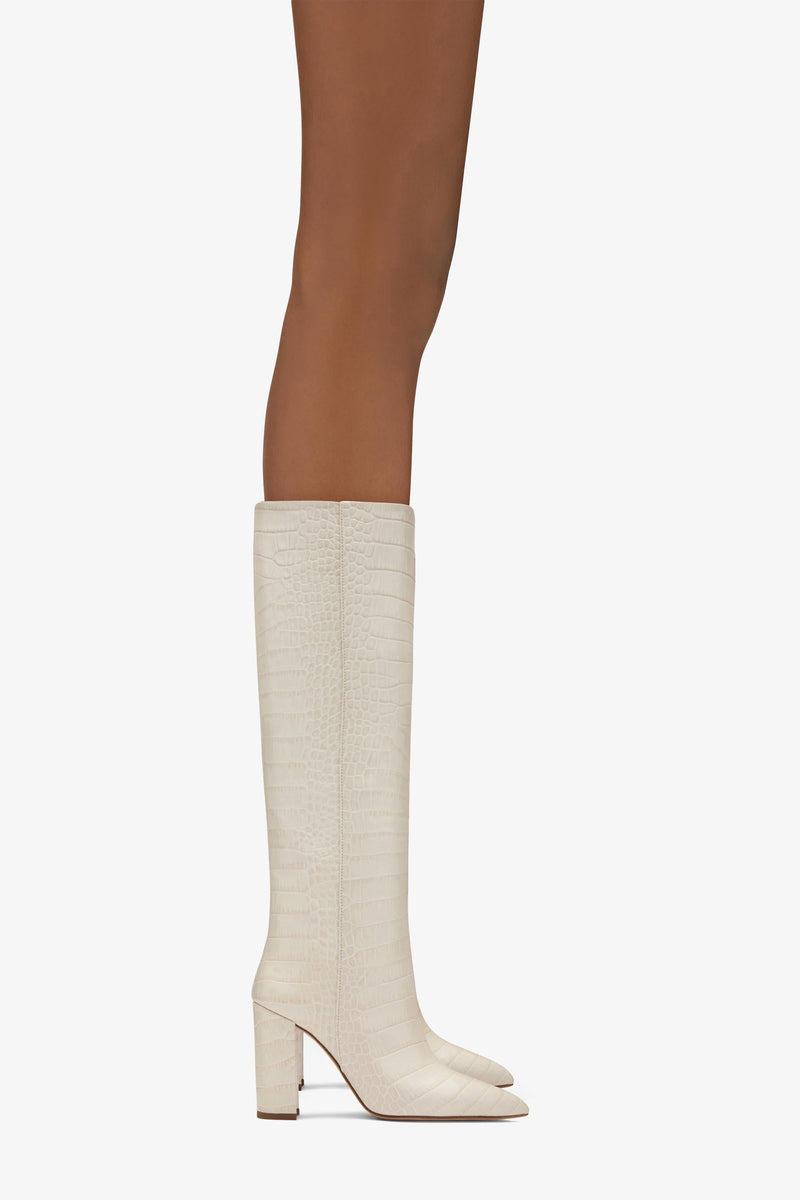 Paris Texas Block Heel Boot Fino al 65% di sconto