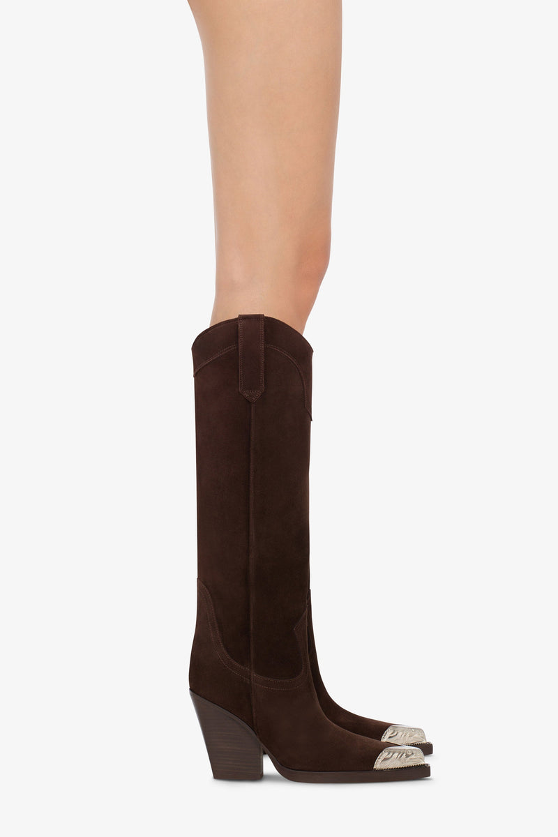 Paris Texas EL DORADO EMBELLISHED TOE BOOT Spedizione Gratuita