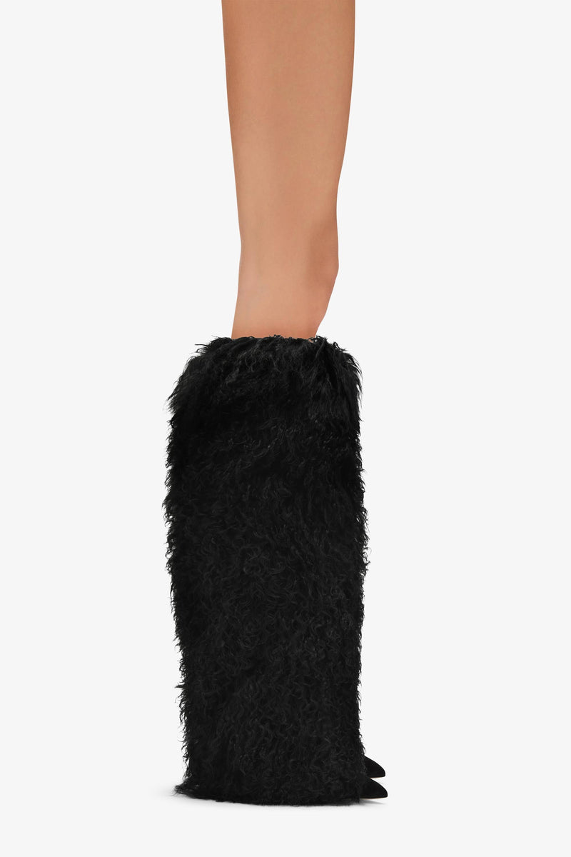 Paris Texas FURRY STILETTO BOOT Sconti questo mese