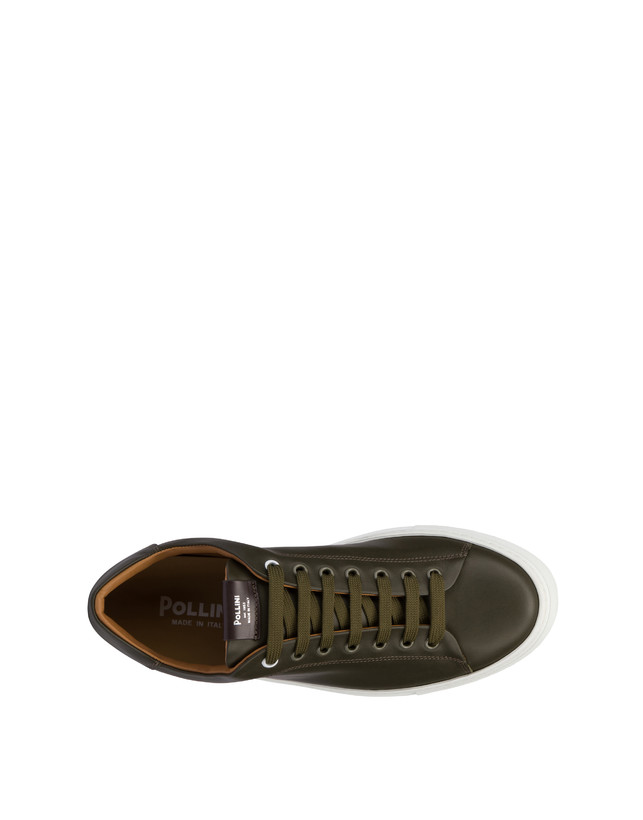 Pollini Sneakers In Vitello Tennis Club Militare Soddisfazione Garantita