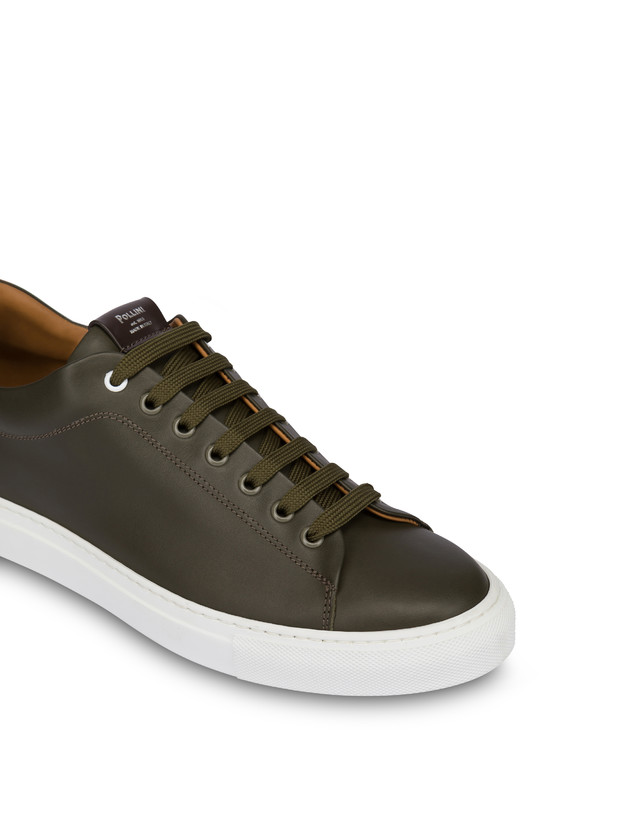 Pollini Sneakers In Vitello Tennis Club Militare Soddisfazione Garantita