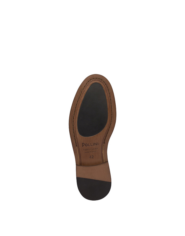 Pollini Oxford In Vitello Abrasivato 1920 Nero Prezzo Ridotto