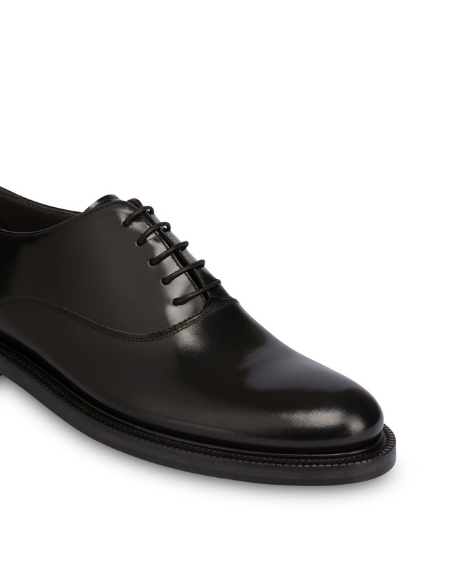 Pollini Oxford In Vitello Abrasivato 1920 Nero Prezzo Ridotto