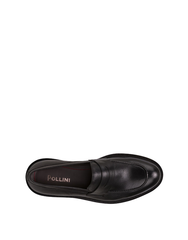 Pollini Mocassini In Nappa 1920 Nero Novità