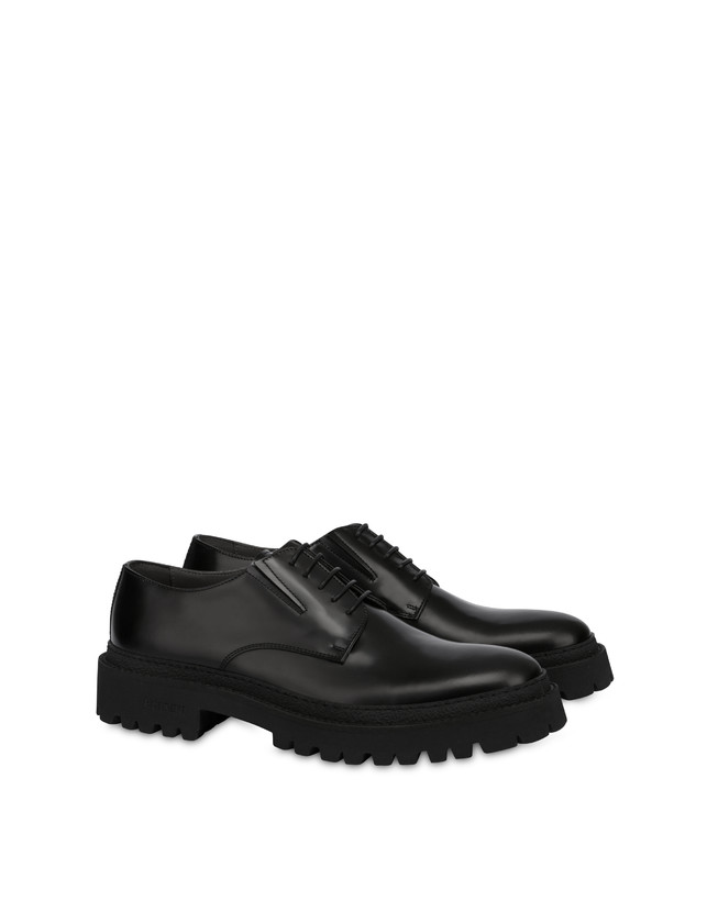 Pollini Derby In Vitello Abrasivato Royal Nero Economico