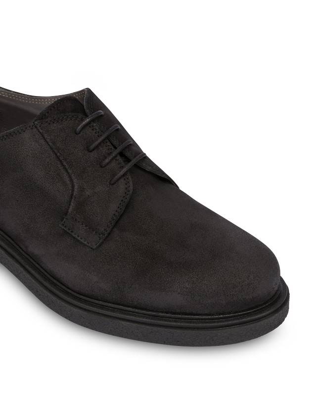 Pollini Derby In Crosta Cerata Gentlemen's Club Nero Saldi