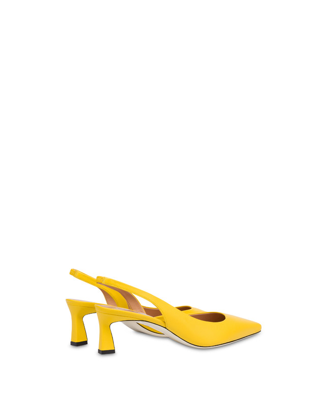 Pollini Slingback In Nappa Cote D'azur Sun In Saldo