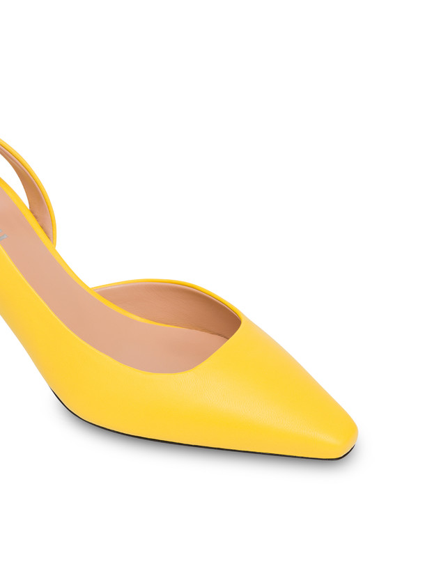 Pollini Slingback In Nappa Cote D'azur Sun In Saldo