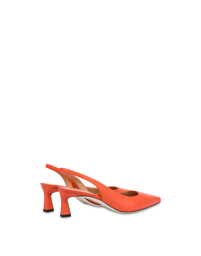 Pollini Slingback In Nappa Cote D'azur Coral Moda
