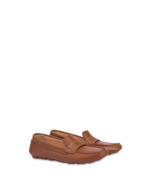 Pollini Mocassini Driver In Vitello Eazy Wood Acquista Ora