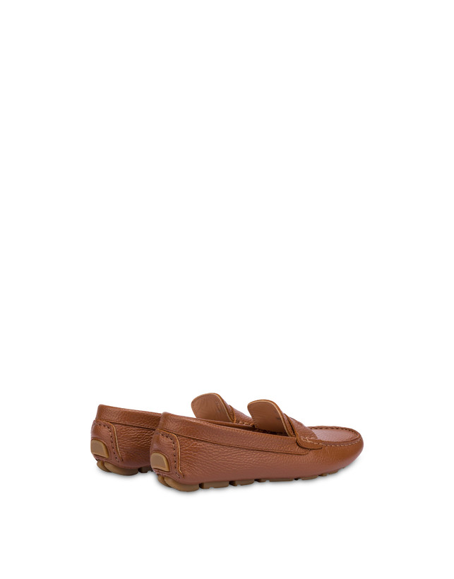 Pollini Mocassini Driver In Vitello Eazy Wood Acquista Ora