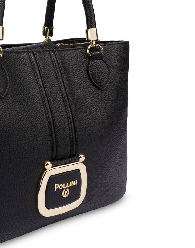 Pollini Borsa Doppio Manico Oasis Nero Promozione Limitata