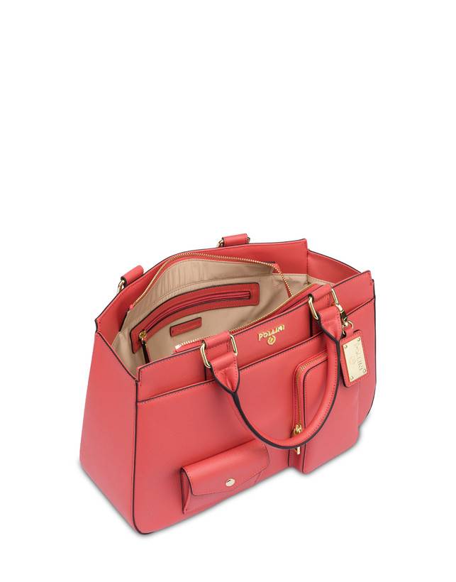 Pollini Borsa Doppio Manico Eclectic Arancio Fino Al -60%