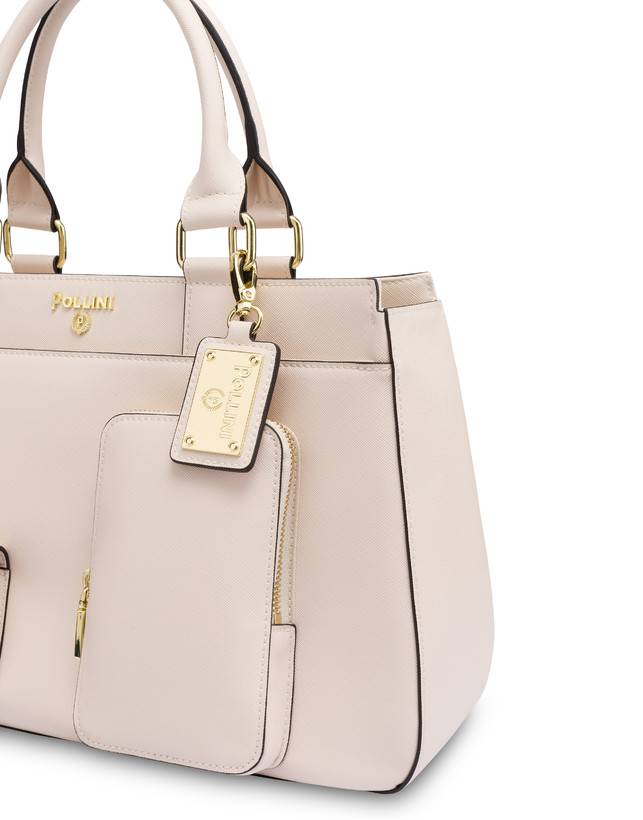 Pollini Borsa Doppio Manico Eclectic Avorio Shopping Online