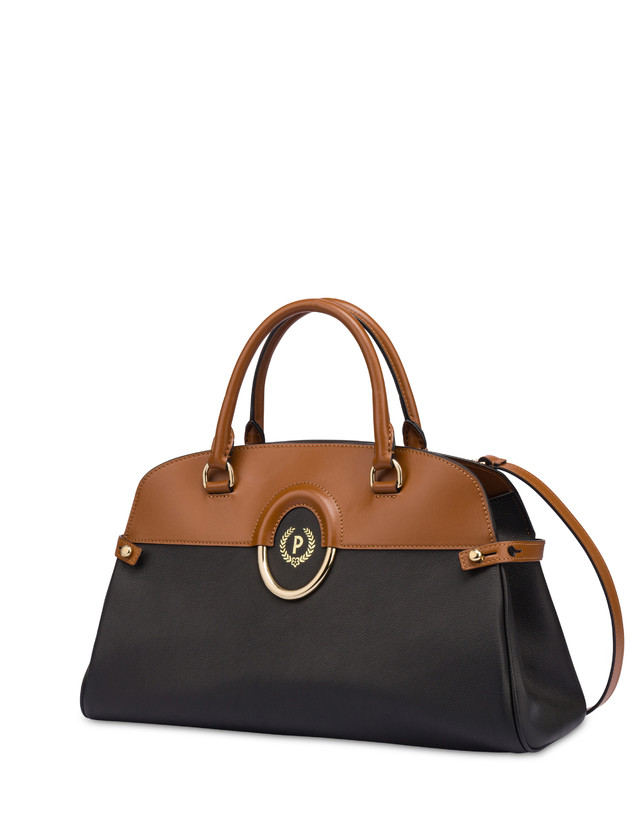 Pollini Borsa Doppio Manico Bicolor Wonder Sottocosto