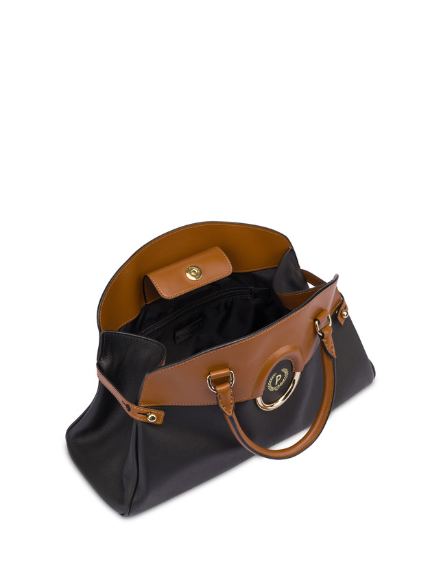 Pollini Borsa Doppio Manico Bicolor Wonder Sottocosto