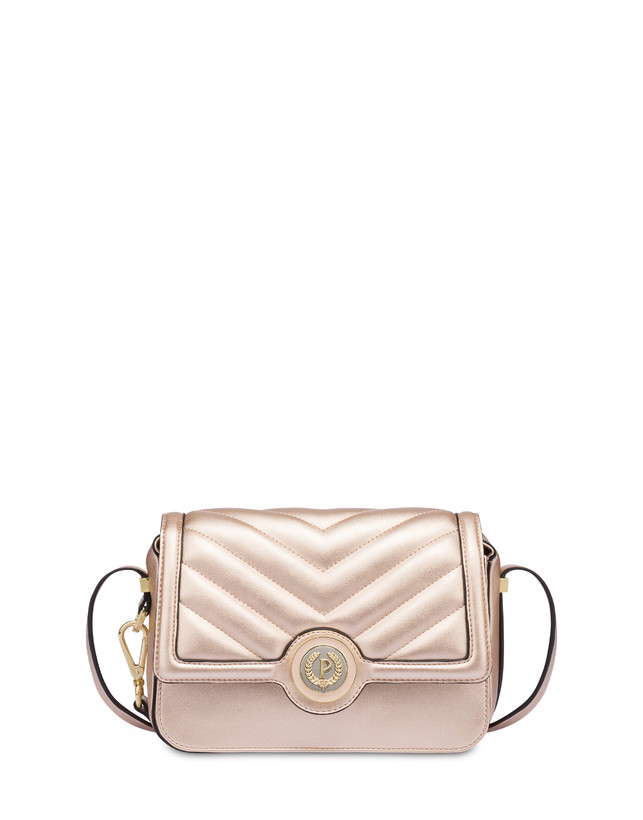 Pollini Borsa A Tracolla Matelassé Sunbeam Rose Gold Vendite Flash