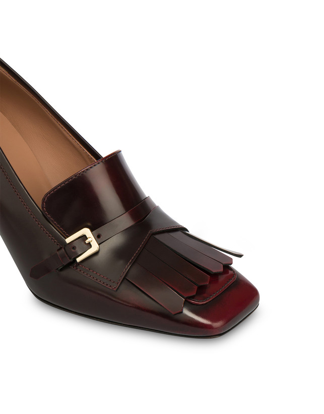 Pollini Décolleté In Vitello Abrasivato Camber Sand Mosto In Saldo