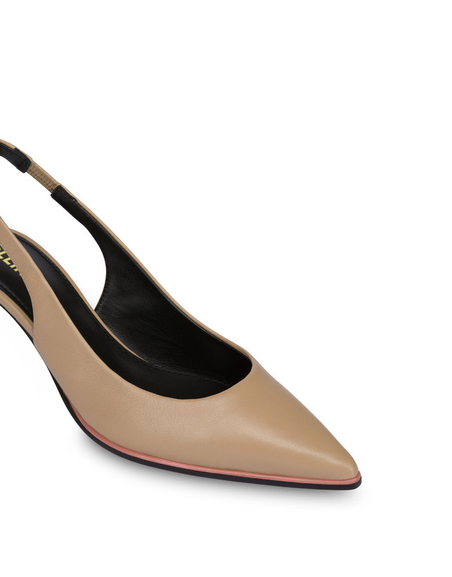 Pollini Slingback In Nappa Attitude Spedizione Gratuita