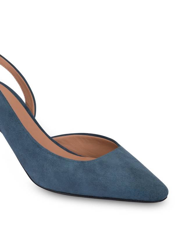 Pollini Slingback In Camoscio Sissi Maestrale Soddisfazione Garantita