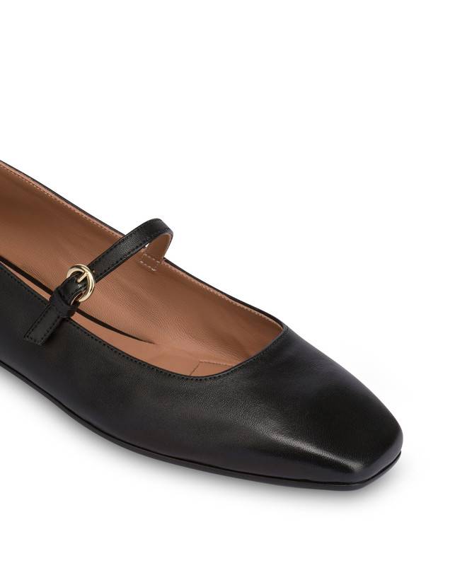 Pollini Ballerine In Nappa Nina Nero Promozione Limitata