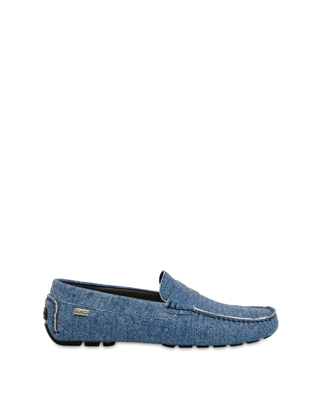 Pollini Mocassini Driver In Nappa Eazy Blu Online