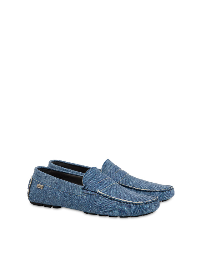 Pollini Mocassini Driver In Nappa Eazy Blu Online