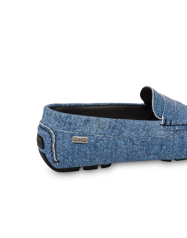 Pollini Mocassini Driver In Nappa Eazy Blu Online