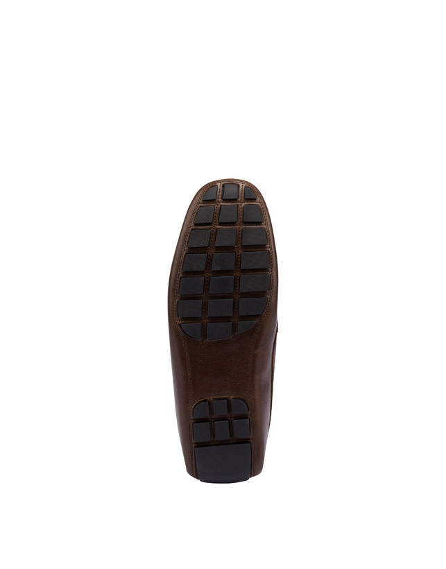 Pollini Mocassini Driver In Vitello Eazy Fango Offerte
