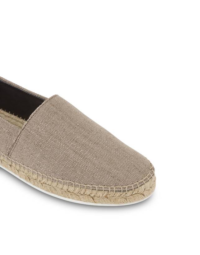 Pollini Espadrillas In Canvas E Vitello Corda Vendita Economica