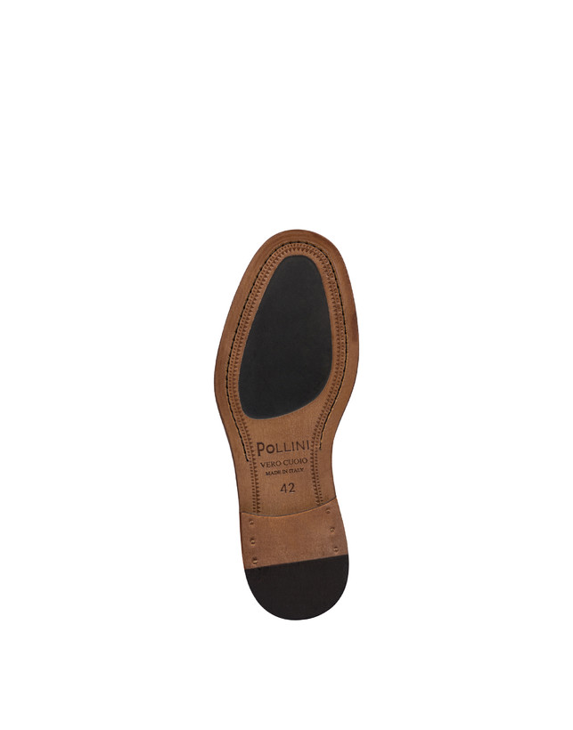 Pollini Derby In Scamosciato Classic Grafite Vendite Flash