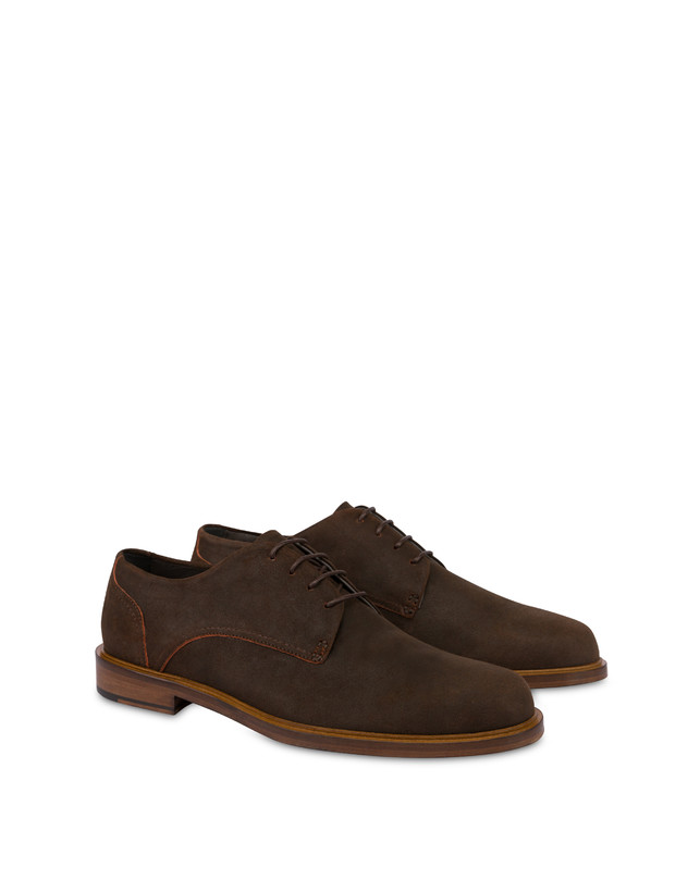 Pollini Derby In Scamosciato Classic T.moro Negozio