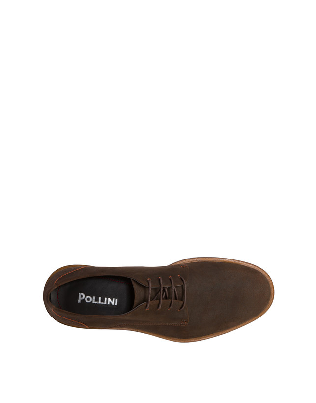 Pollini Derby In Scamosciato Classic T.moro Negozio